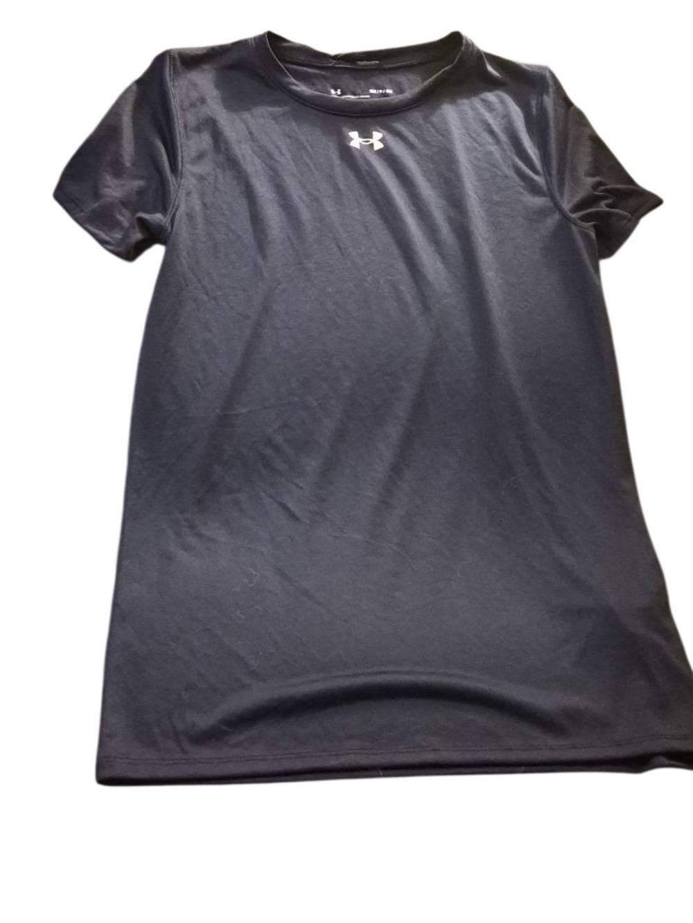 Under Armour Men's Black Short-Sleeve Crew Performance Tee